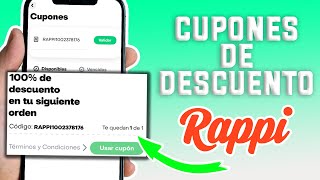 Como Tener Cupones para Rappi 2024 Comida Gratis Códigos Funcionales [upl. by Ryley]