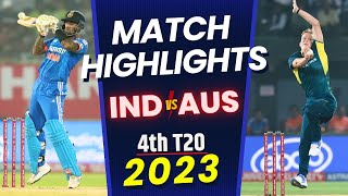 🔴India vs Australia 4th T20 Match Highlights  IND vs AUS T20 HIGHLIGHTS  IND vs AUS T20 Series [upl. by Goldin]