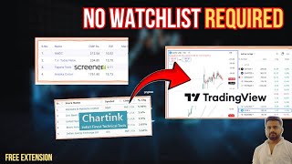 Free Chartink to Trading View Integration – No Watchlist [upl. by Malinin]