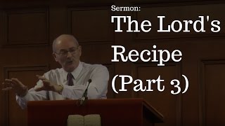 The Lords Recipe Part 3  Pastor Denver Michael  Cullybackey Elim Church [upl. by Animlehliw]