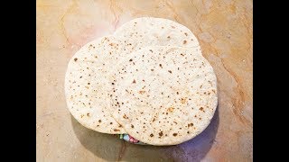 How to Make Perfect Gol Roti  How to Make Gol Roti Easily  Roti Recipe Pakistani [upl. by Fugazy]