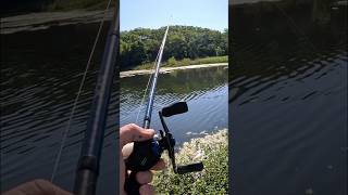 I love a wacky worm bite bassfishing wackyrig shimanoslxdc [upl. by Gnas]