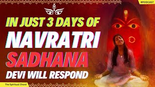 Earn Linga Bhairavis Grace in Navratri with Devi sadhana  3 Devi Stuti 3 Devi Dandam [upl. by Galanti]