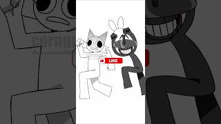 You are my rabbit 🐇🐰 Clurk x Wenda incredibox sprunki animation art shorts [upl. by Kryska860]