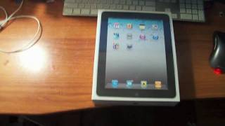 1st Gen original iPad Unboxing And Set Up In Original Box [upl. by Llenad]