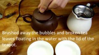 How to Steep Oolong TeaChinese Kungfu Tea Ceremony [upl. by Inotna]