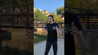 🥢 Chopsticks Combo at the Riverwalk 🏞️ yoyo chopsticks river nature skills reels viralvideo [upl. by Rora]