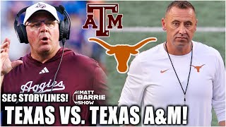 🚨 PLAYOFF ELIMINATORS 🚨 Texas vs Texas AampM  Alabama vs LSU TAKE SHAPE  The Matt Barrie Show [upl. by Oluas]