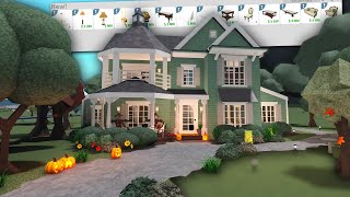 DECORATING MY BLOXBURG MODERN VICTORIAN HOUSE with the new furniture [upl. by Oribelle]