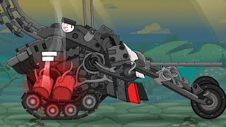 Leveling UP New Legend Cartoons about tanks [upl. by Noicpecnoc]