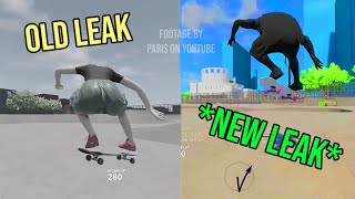 Old Skate 4 Leak Vs New Skate 4 Leak PreAlpha Gameplay Skate 4 75 Build Gameplay [upl. by Clovah959]