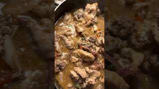 Bouillon de poulet avec viande ache [upl. by Notniw4]