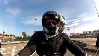 Varadero 1000 ride on a beautiful winter sunday [upl. by Merrow399]