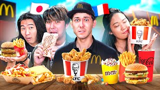 Jemmène des Japonais juger les FAST FOOD en France 🇫🇷 [upl. by Keary]