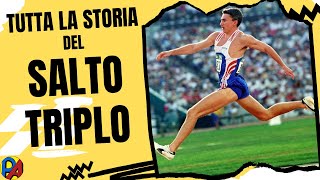 SALTO TRIPLO  tutta la storia maschile e femminile  storia dellatletica [upl. by Dahij825]