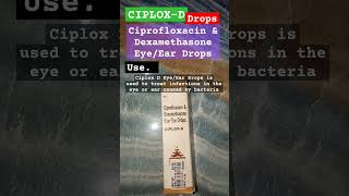 Ciplox d eye drops shorts trending medicine docter medical tips drops eye [upl. by Nunnery819]