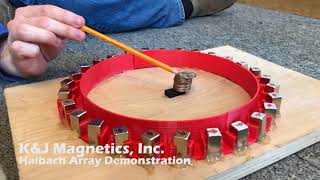 Magnetic Dipole Moment Using Halbach Arrays [upl. by Jones721]