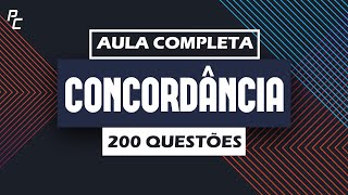 Concordância  Aula Completa [upl. by Yasui]