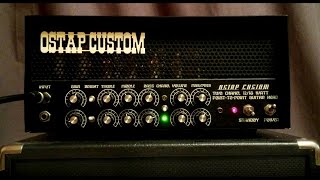 Ostap Custom 18w sound test [upl. by Anitram]