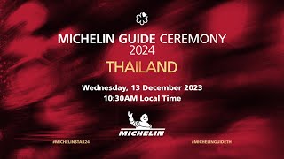 MICHELIN Guide Ceremony Thailand 2024 [upl. by Uzziel]