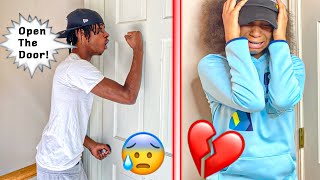 CRYING BEHIND THE LOCKED DOOR TO SEE HOW MY BROTHER WILL REACT [upl. by Auahsoj]