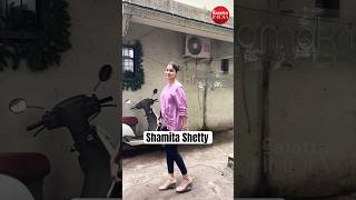 shamitashetty steps out in rains for some salon pampering session [upl. by Sharron]