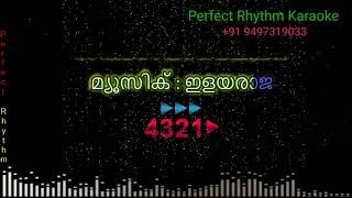 Rasathi Unna Kanatha Nenju  Karaoke  Malayalam Ilaiyaraja Jayachandran  Vaidehi Kathirunthal [upl. by Zulch]