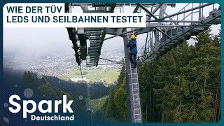 TÜVExperten im Einsatz  Prüfung einer Seilbahn  Spark Deutschland [upl. by Horner]