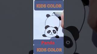 Drawing a panda step by step  panda  pandadraw pandaart shortsarts [upl. by Allicserp]