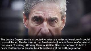 Mueller Report due to be released 5 things to know Thursday April 18 [upl. by Atisor]