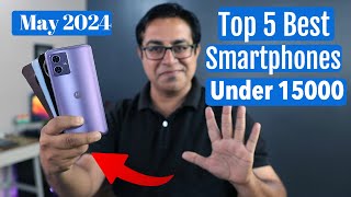 Top 5 Best 5G Phones Under 15000 May 2024 I Latest Smartphone Under 15000 [upl. by Oiliduab]