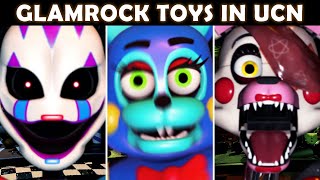 Glamrock Toys Animatronics in UCN [upl. by Yrallam]