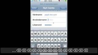 Hur du får Hotmail i iPhone [upl. by Oflodor]