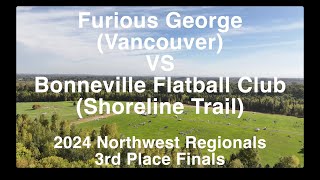 Furious George Vancouver VS Bonneville FC Shoreline Trail  2024 NW Regionals  3rd Place Finals [upl. by Eltsyrc]