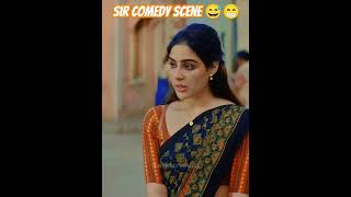 Sir comedy scene 😅😁 dhanush movie comedy scene telugu ytshorts trending [upl. by Hugibert]