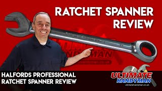 Halfords professional ratchet spanner review [upl. by Misak]