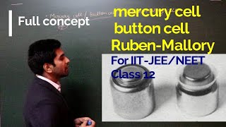 mercury cell  mercuric oxide battery button cell  RubenMallory  Chemistry Lotus [upl. by Ibbie]