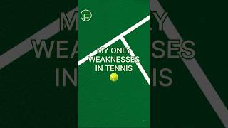 🎾🔥TENNIS WEAKNESSES🔥🎾 tennislover fedal tennistips tennislife tennisplayer tenniscourt [upl. by Marybelle]