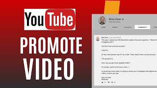 How to promote YouTube video [upl. by Fiann]