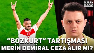 Merih Demiralın Bozkurt İşareti Olayı  Ceza Alacak mı Milli Takım  Euro 2024 [upl. by Yelra644]