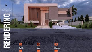 Exterior Rendering in Lumion 2023  Ultimate Beginner Guide [upl. by Narda]