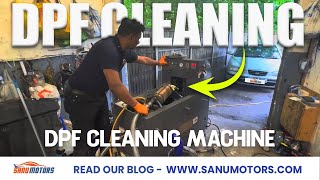 Our DPF cleaning process with the DPF Cleaning machine [upl. by Vivi]