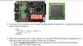 Programming Spartan3 FPGA Board [upl. by Newol]