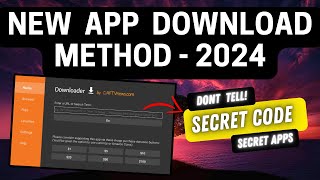 New App Download Method  Firestick UPDATE March 2024 [upl. by Buell]