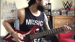 Carmella “FABULOUS” v2 WWE theme guitar cover [upl. by Mariellen616]