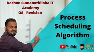 Scheduling Algorithms  OS  FCFS SJF Round Robin and Priority Based Revision  AL ICT [upl. by Iormina]