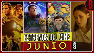 ESTRENOS del CINE JUNIO 2022  Películas que se Estrenan en Junio 2022 [upl. by Enitsugua837]