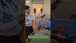 TRACHEOSTOMY TUBE USE  Divine Care  TRACHEOSTOMY adayinmedicalcollege funny ytchannel tattoo [upl. by Anivel]