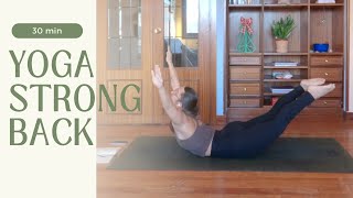 Yoga for Back Strength [upl. by Maice]