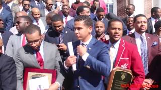 Morehouses Kappas Shimmy amp Stroll 2017 [upl. by Matthaus]